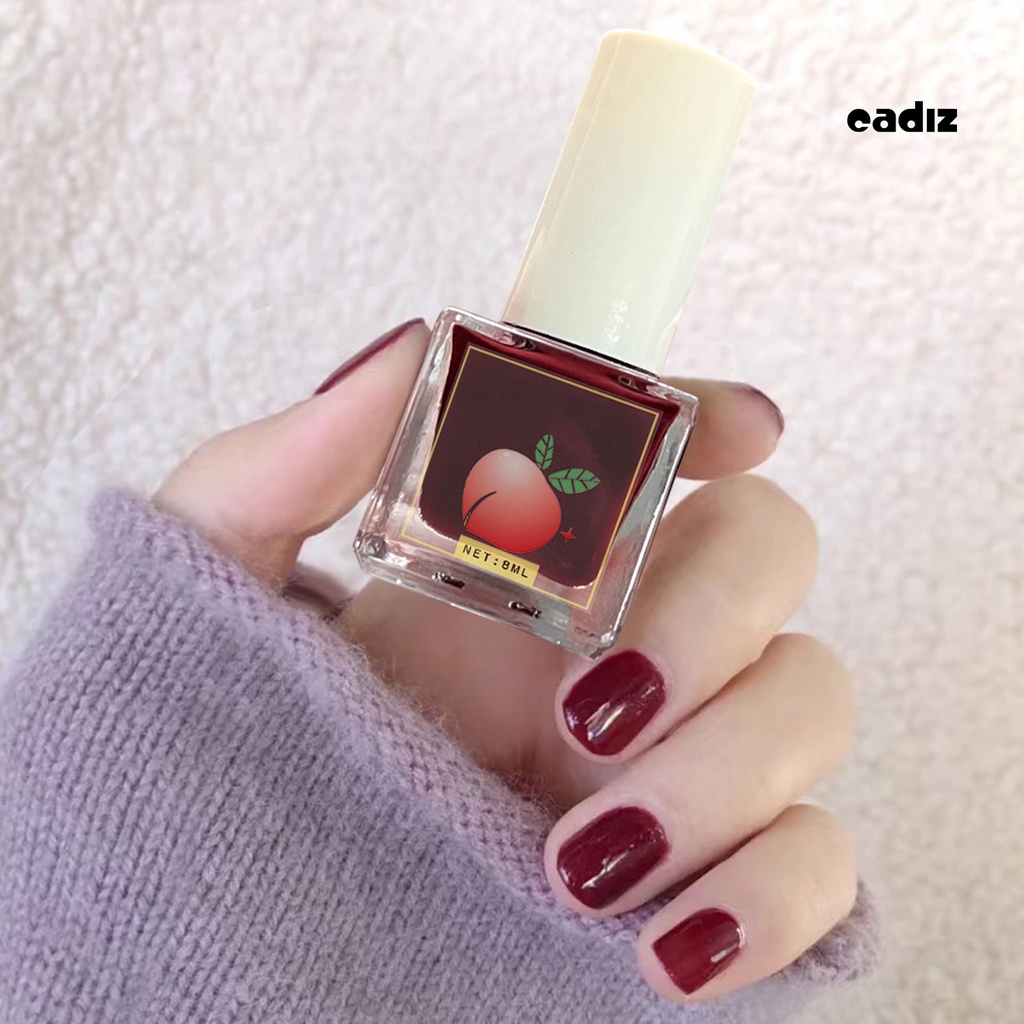 Sơn Móng Tay 8ml Không Mùi Thành Phần Tự Nhiên Cho Nữ