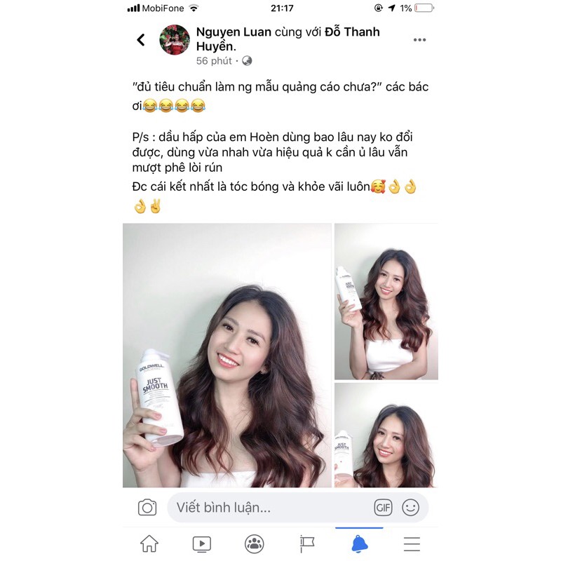 [CHÍNH HÃNG GIÁ TỐT] Ủ tóc 60 giây siêu mượt GOLDWELL | BigBuy360 - bigbuy360.vn