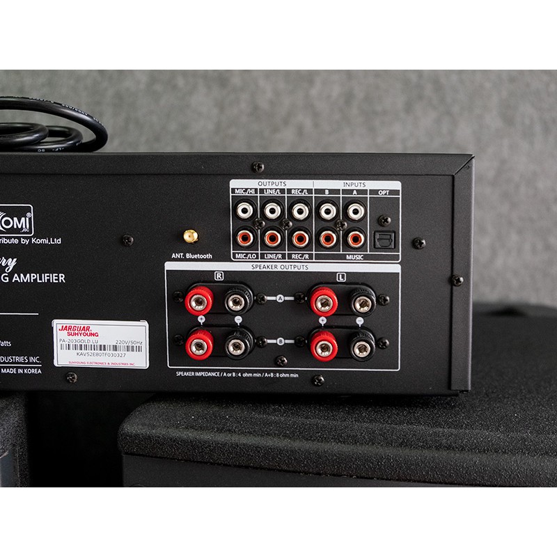 Amply Jarguar SuhYoung PA 203 Gold LUXURY Bluetooth nhập khẩu KOMI