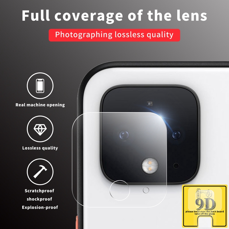 2 Pcs Camera Len Film for Google Pixel 4XL 4 XL Camera Lens Tempered Glass for Google 4 XL 3A XL Lens Filme