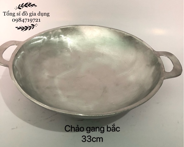 Chảo gang vũm 33cm