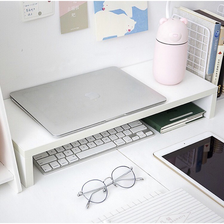 [KỆ LẮP SẴN] Kệ máy tính chống gù lưng, kệ máy tính/laptop để bàn