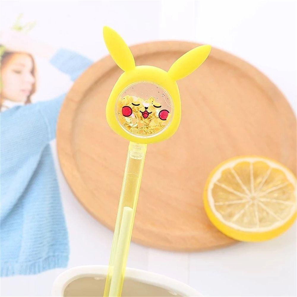 LLOYD Bút Mực Gel Ngòi 0.5mm Hình Pikachu Hoạt Hình