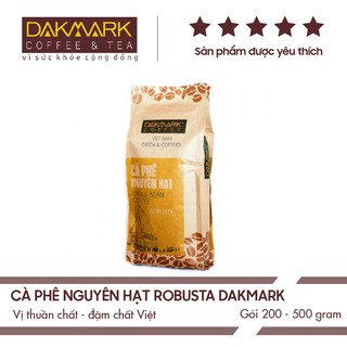 Cà phê nguyên hạt Robusta DakMark 200g - 500g