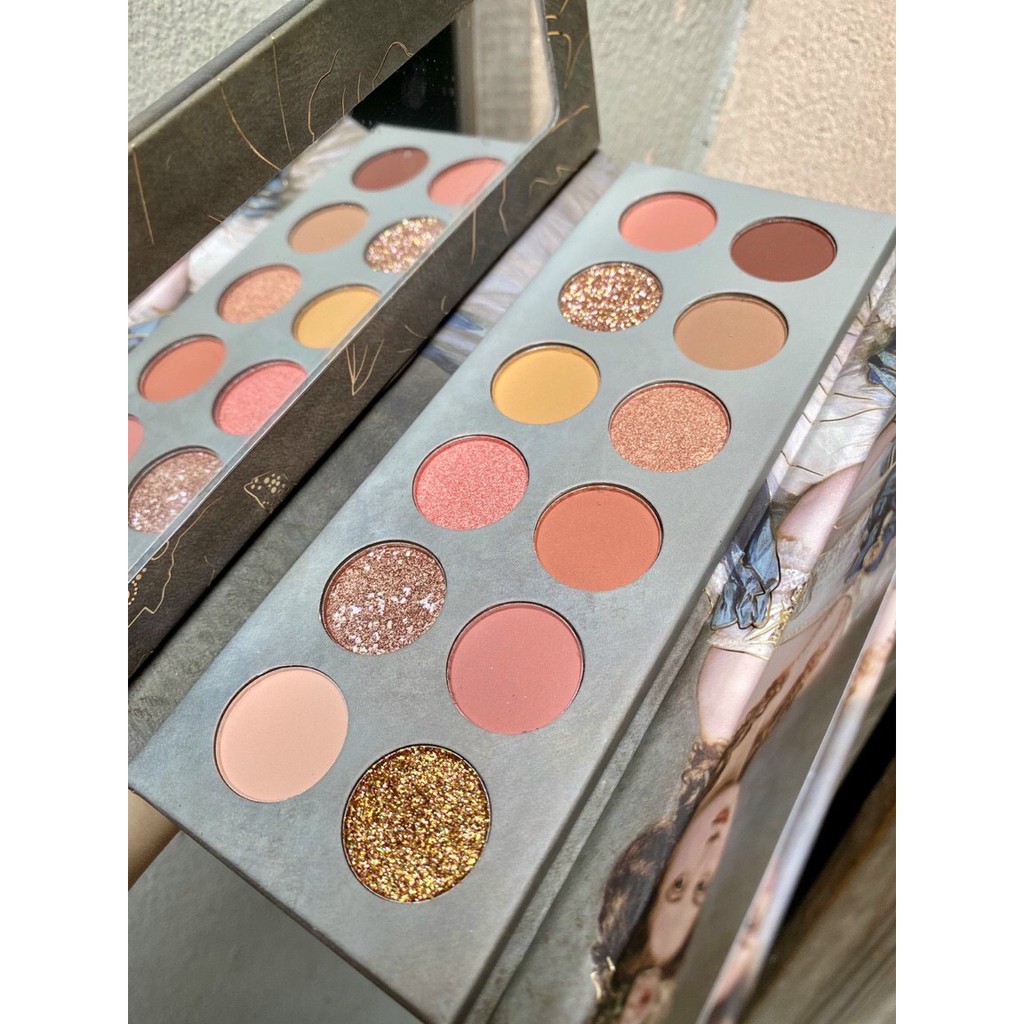 Hộp phấn nữ hoàng 12 ô cam tây cực sang | BigBuy360 - bigbuy360.vn