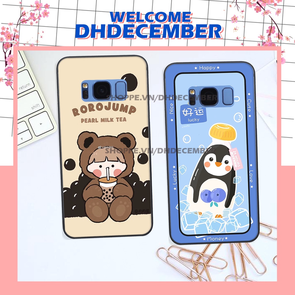 Ốp lưng Samsung Galaxy S8 - S8 PLUS in hình dễ thương- cute dog- n@sa RẺ-ĐẸP-CHẤT