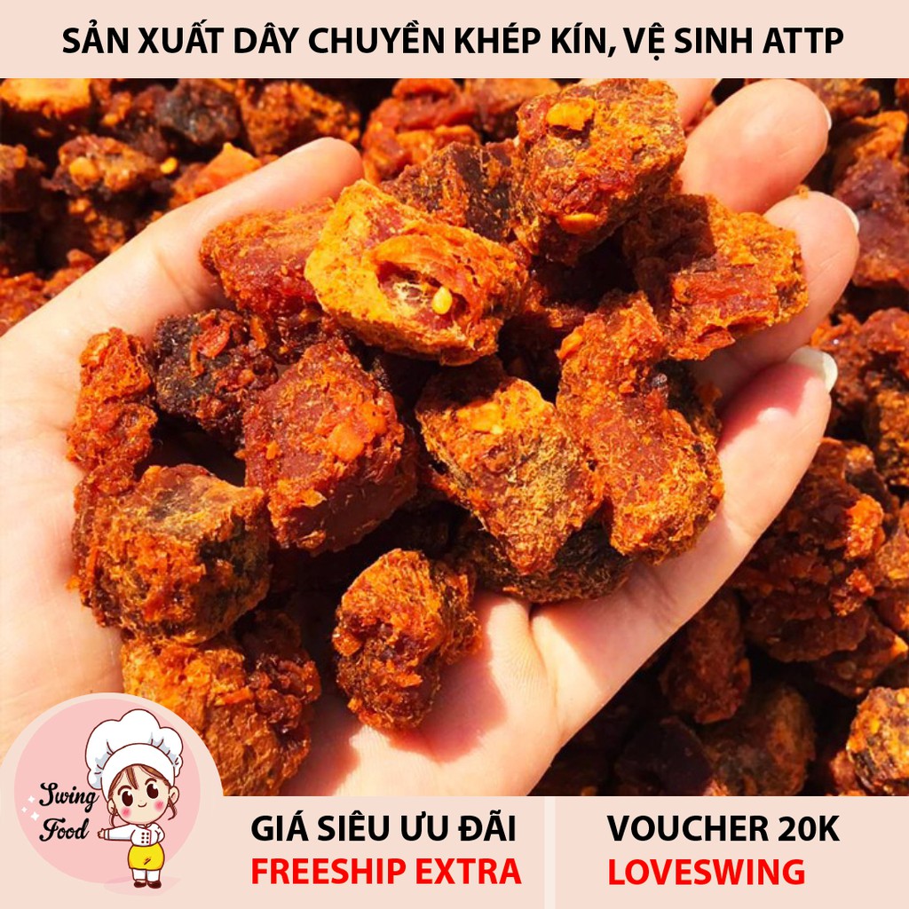 Khô Bò Viên Hồng Ngự hũ 250G 💖 FREESHIP 💖 Khô bò đen đặc sản thịt thật tươi ngon chất lượng hảo hạng