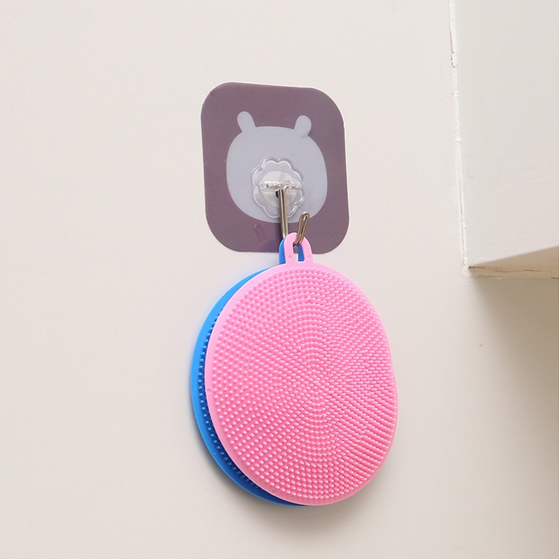 Miếng rửa chén bằng silicon không dính tiện dụng cho nhà bếp