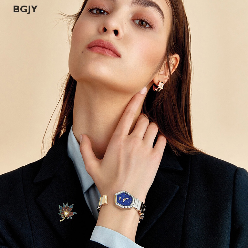 Ghim Cài Áo Hình Lá Phong Đính Ngọc Trai Nhân Tạo Nhiều Màu Thời Trang Mới