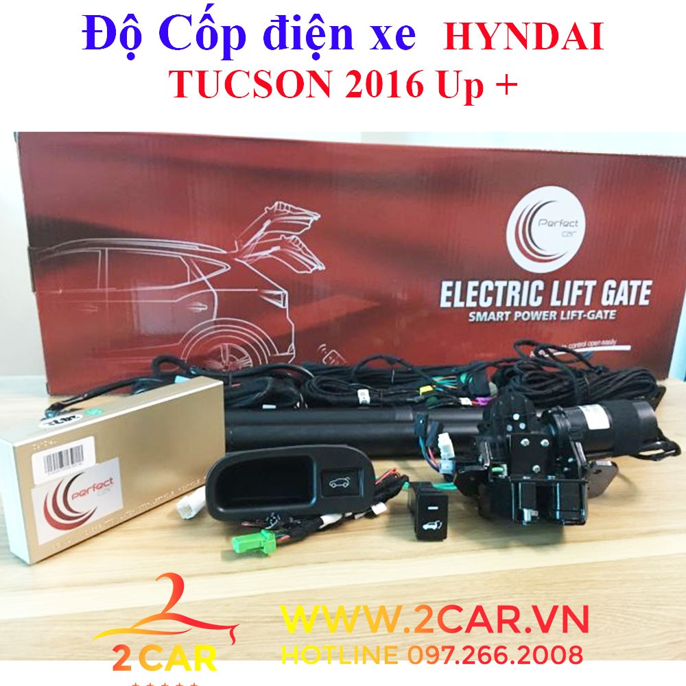 Cốp điện xe HYNDAI TUCSON 2016 Up + thương hiệu PerfectCar cao cấp