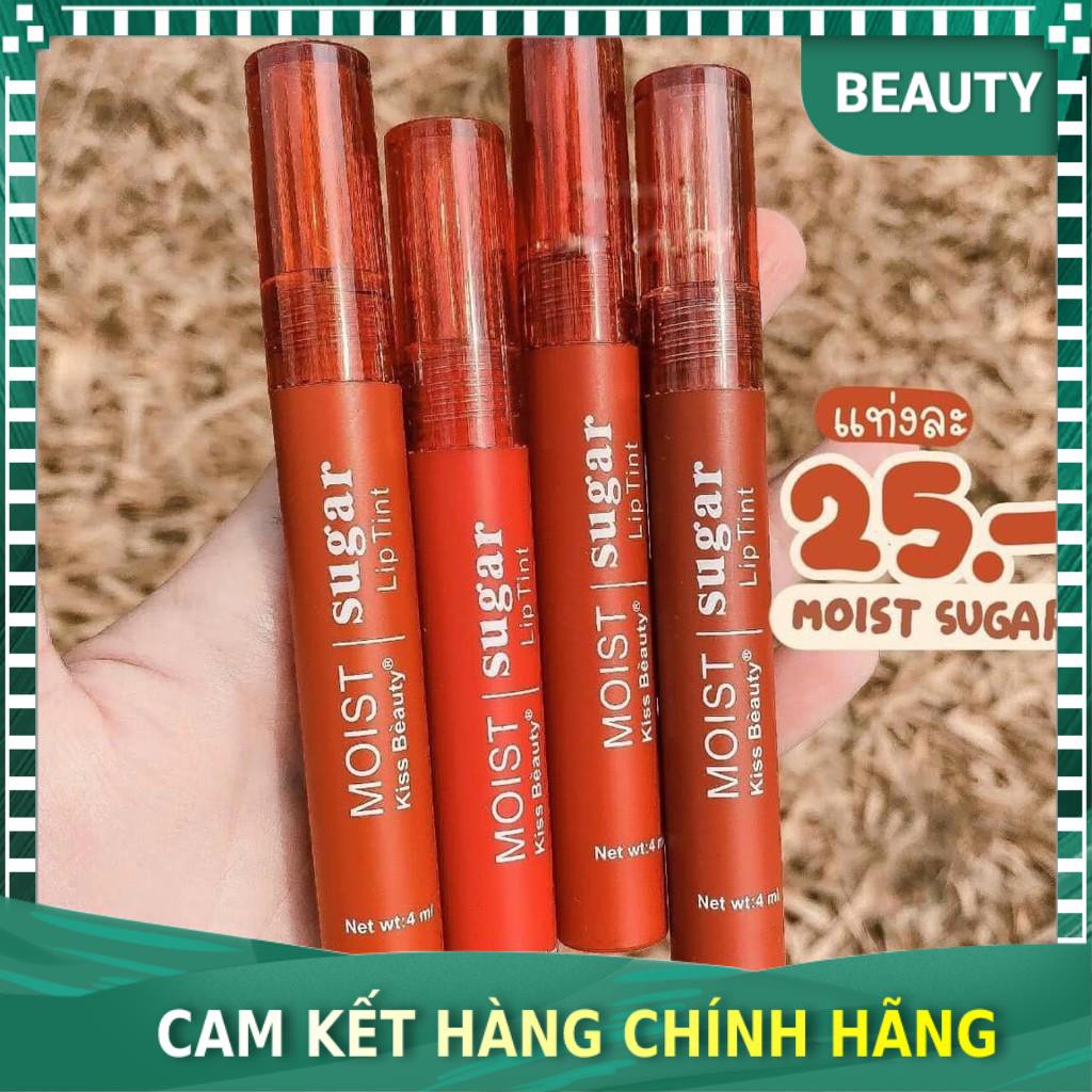 [Chính hãng 100%] Set 4 son nước vị kẹo ngọt Kiss Beauty