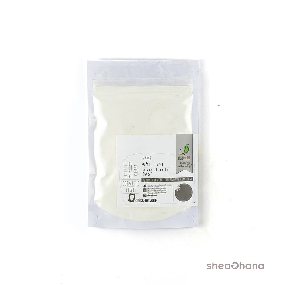 Kaolin Clay (Đất sét cao lanh) - 100gr