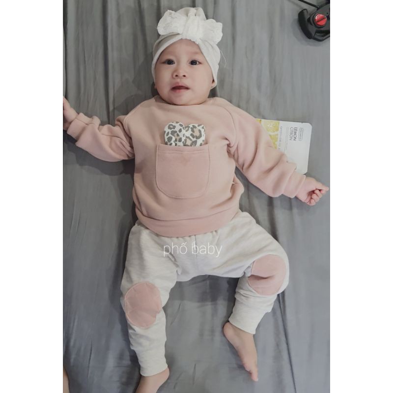 bộ nỉ hồng tai thỏ