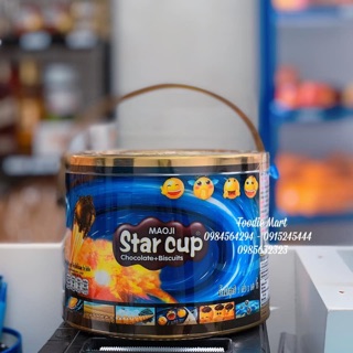 [CÓ SẴN] BÁNH QUY VIÊN KEM SOCOLA STAR CUP
