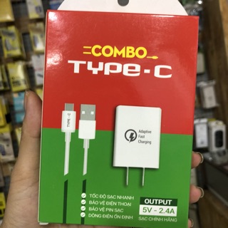 Bộ sạc nhanh samsung Type C