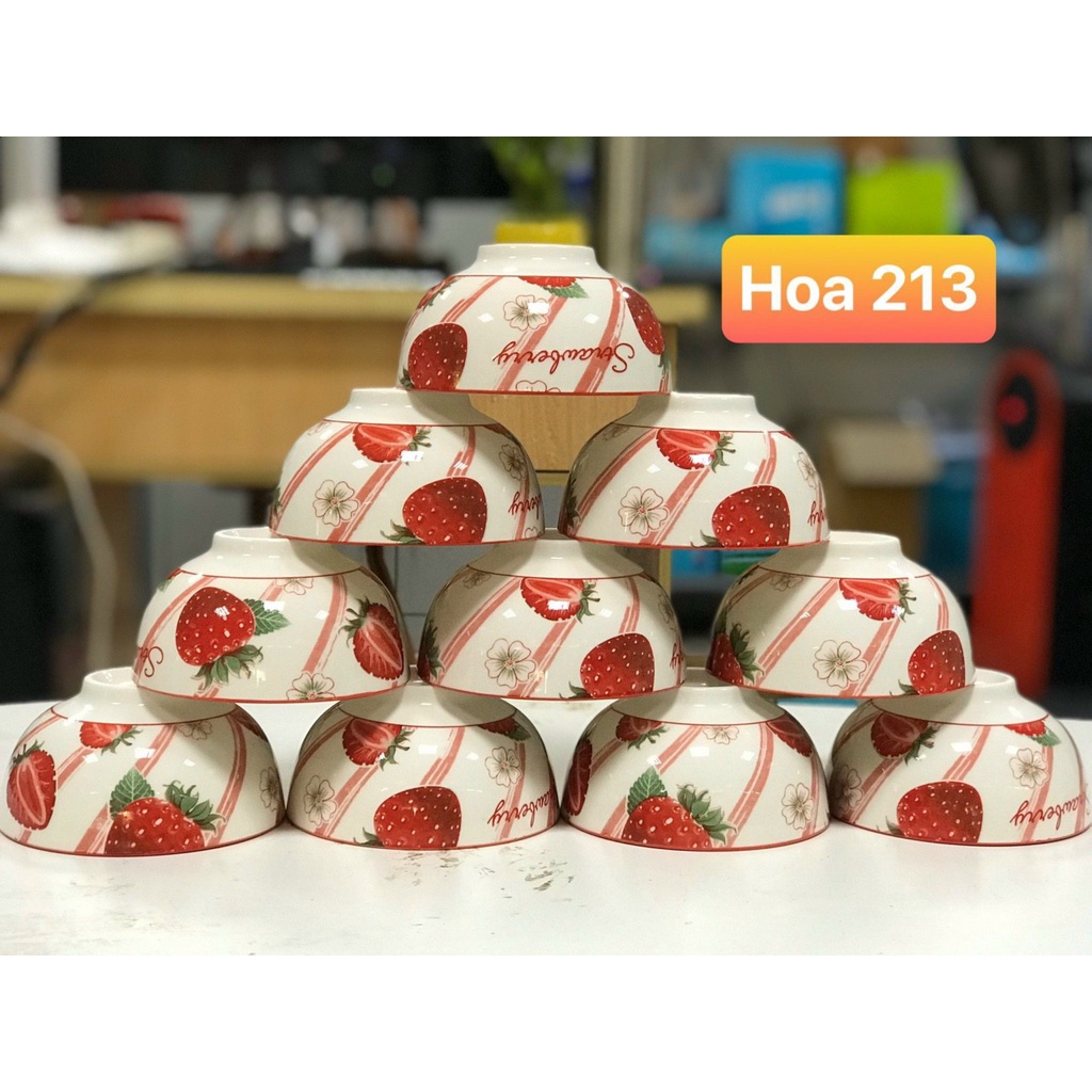 Bộ 10 Bát ăn cơm phong cách hàn quốc, chén ăn cơm, Bát ĂN CƠM CAO CẤP