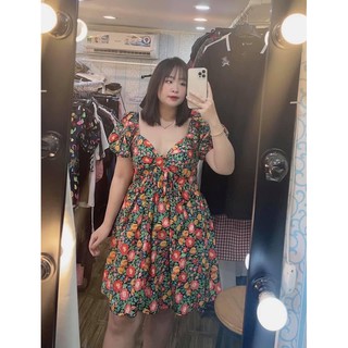 Đầm babydoll bigsize 55=>100 kg