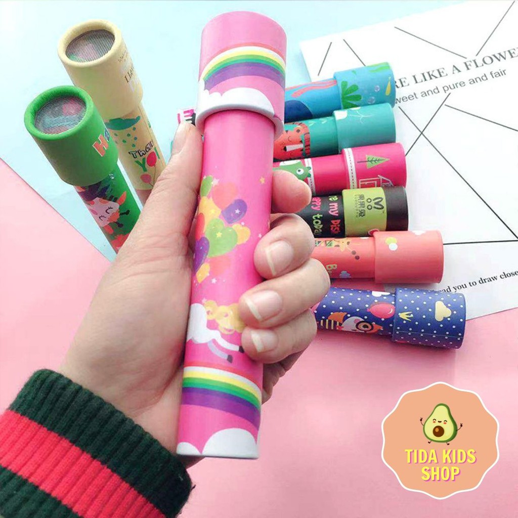 Đồ Chơi Cho Bé TIDA KIDS SHOP, Kính Vạn Hoa Giúp Trẻ Em Thông Minh Sáng Tạo Phát Triển Thị Giác Tư Duy Trí Tuệ Giá Tốt