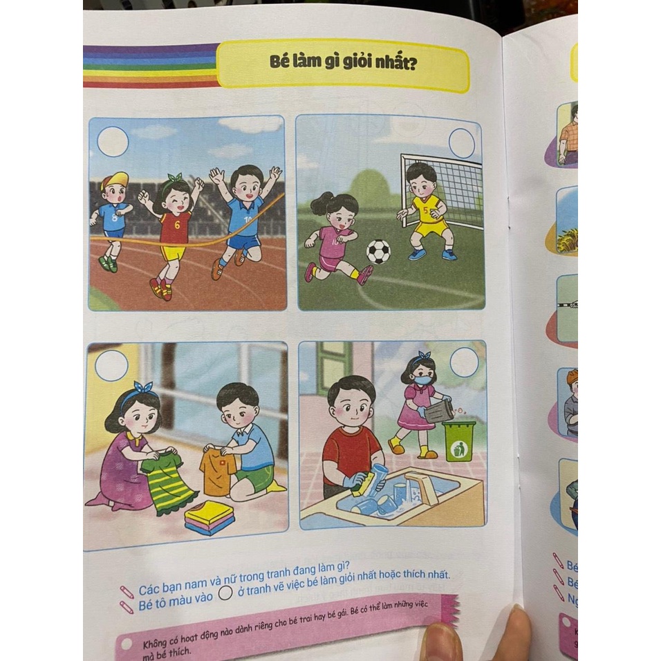 Sách - Giáo dục giới bình đằng giới và quyền trẻ em dành cho trẻ 5-6 tuổi