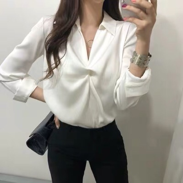 [HÀNG ORDER] Áo sơ mi lụa