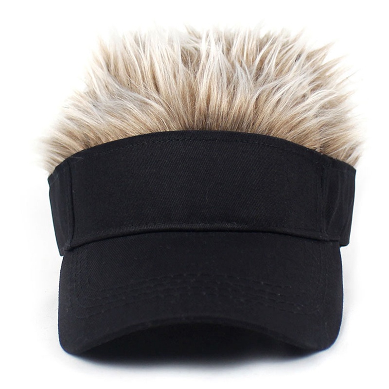 Nón Lưỡi Trai Phối Tóc Giả Thời Trang Cá Tính Cho Nam Nữ