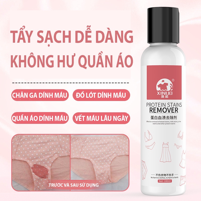 Nước Giặt Màu Máu Đồ Lót Xinuo - Chai 100ml