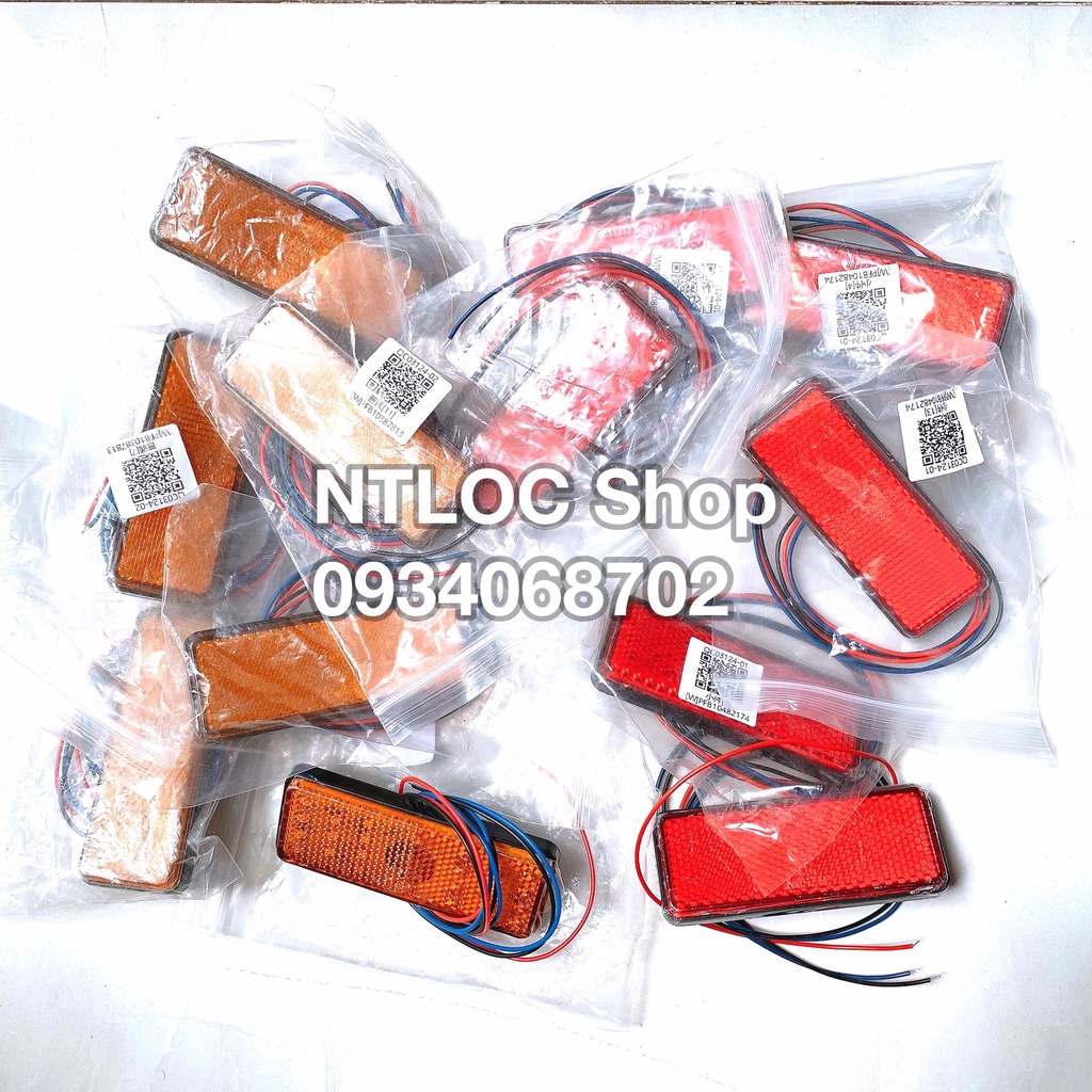 Dè sau Satria Fi gắn LED phản quang 3 chế độ