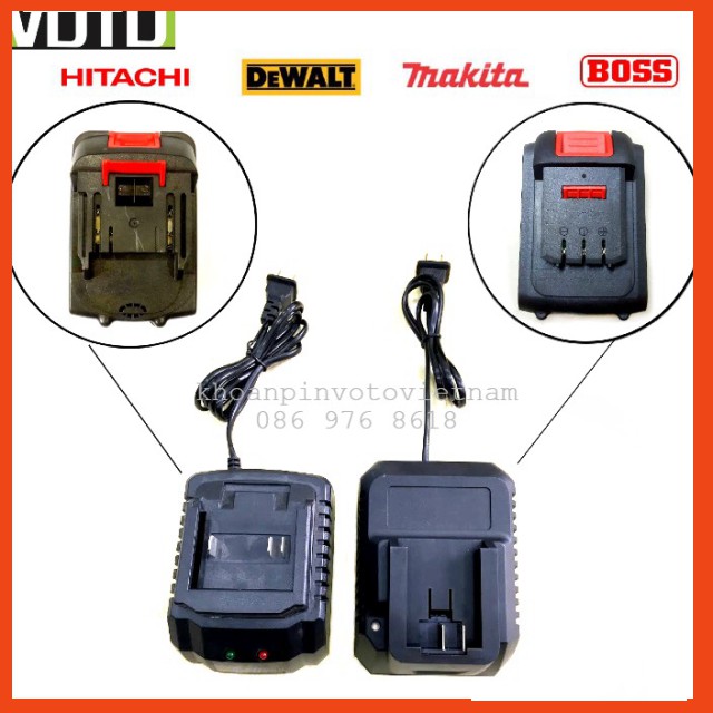 Chính Hãng Đế sạc 21v cho máy khoan mài cắt pin, máy siết bulong dùng pin 10 cell - 15 cell Voto ...