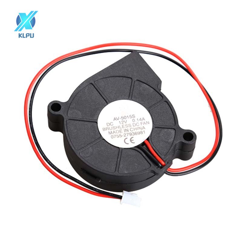 Quạt Không Chổi Than 2 Dây 5015S 12V 0.14A 50x15mm