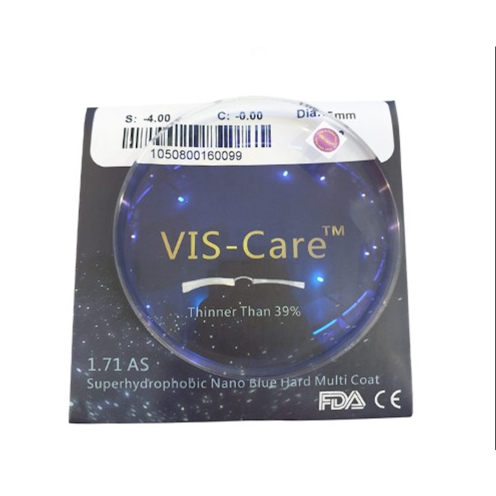 Tròng Kính Chống Ánh Sáng Xanh Singapore Vis-Care