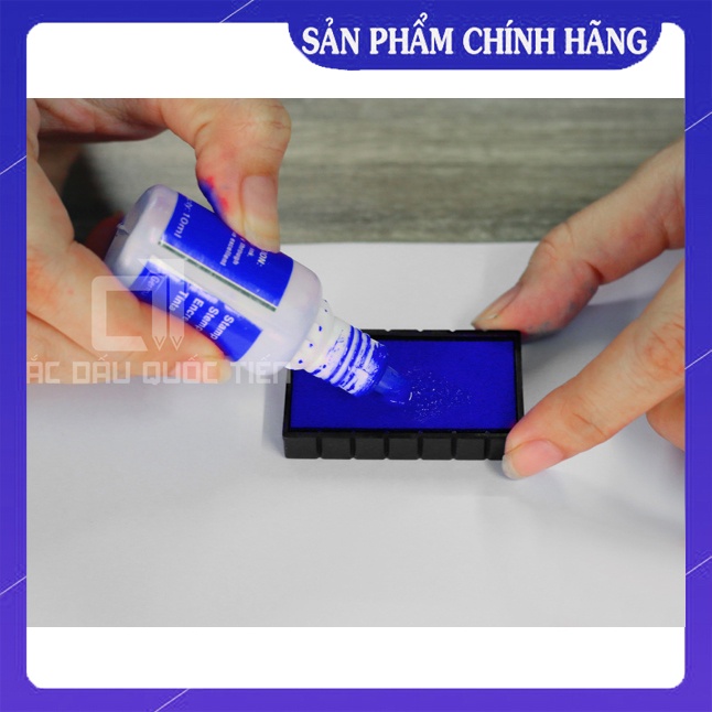 Mực đóng dấu 10ml mực nước dùng cho tất cả các loại dấu thông dụng