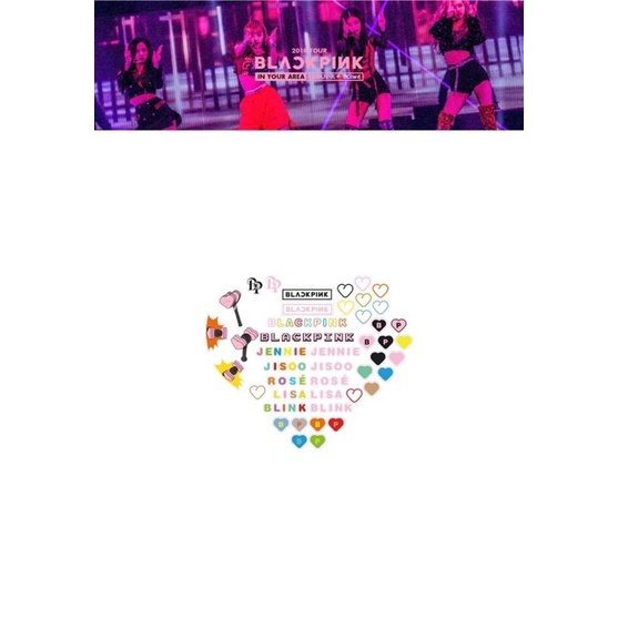 Sticker BLACKPINK chính hãng