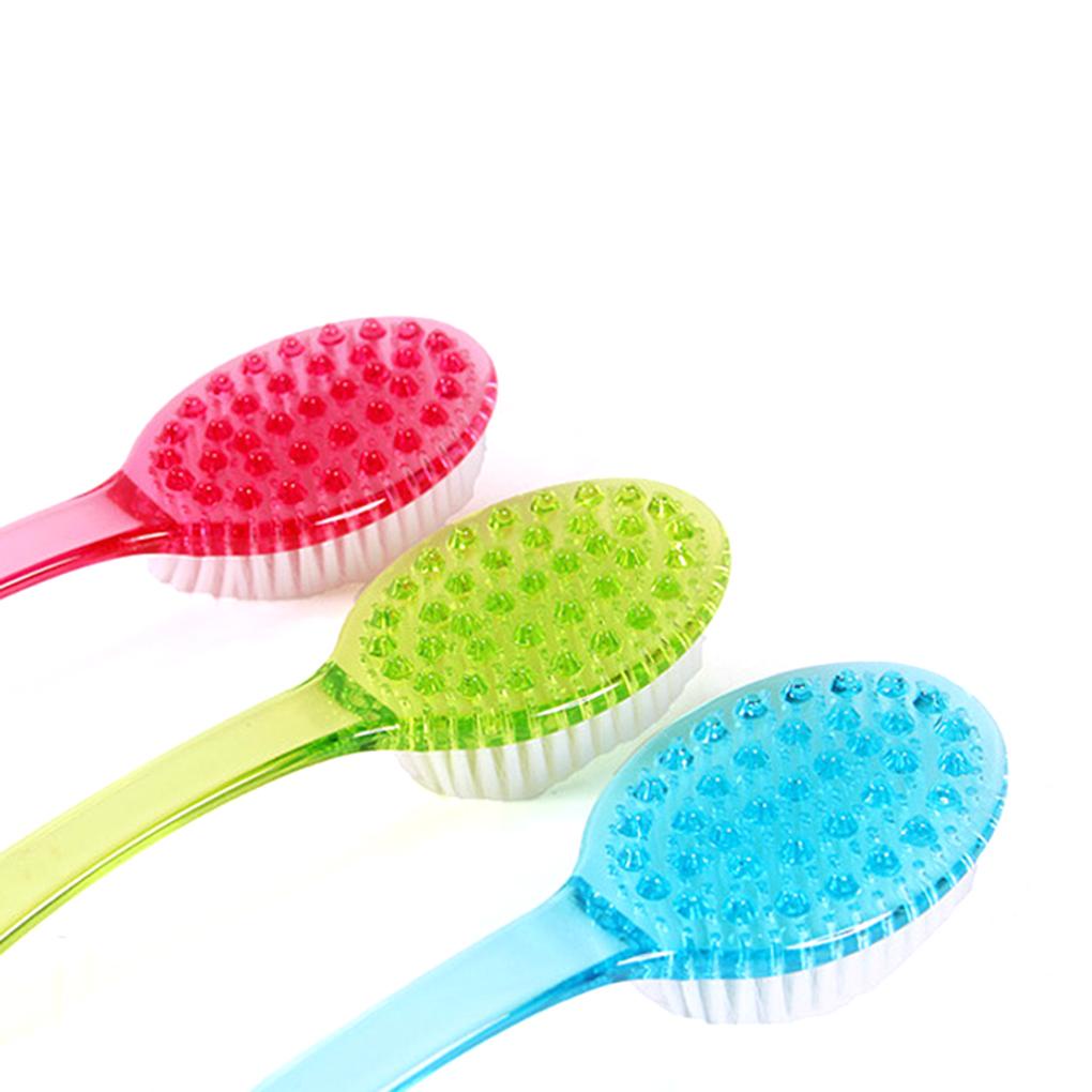 Bàn Chải Lông Mềm Cán Dài Massage Cơ Thể Khi Tắm