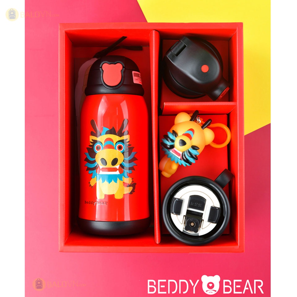 Bình giữ nhiệt cho Bé Trai hoặc Gái 630 ml / Chính hãng 100% BEDDYBEAR / RT104 / phù hợp Bé từ 2 tuổi/Thích hợp làm quà