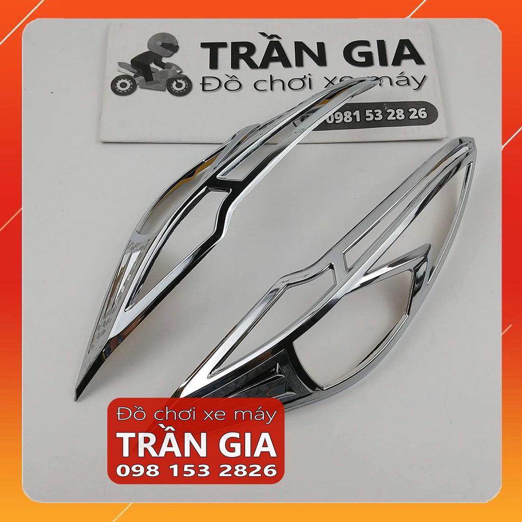Ốp viền đèn xi nhan TRƯỚC xe Vision năm 2021-2022-2023 xinhan vision bản mới nhất - phụ kiện trang trí Honda