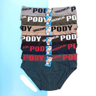 COMBO 5 QUẦN LÓT NAM PODY CAO CẤP (LƯNG BẢN LỚN)