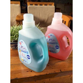 [Hàng Nhập Khẩu] Nước giặt xả 2 trong 1 EcoMom's 3400ML Hàn Quốc