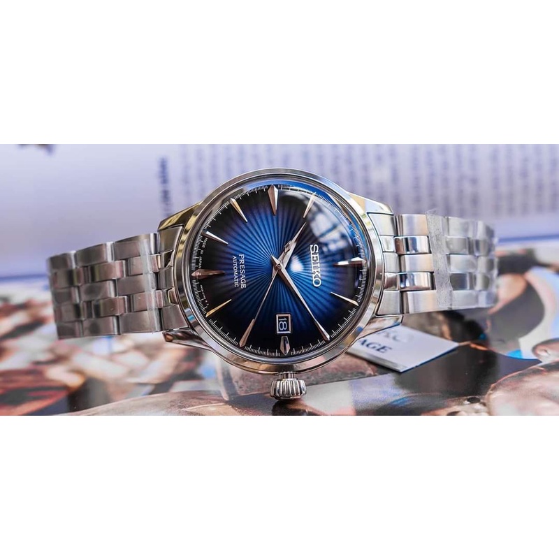 ĐỒNG HỒ NAM CHÍNH HÃNG SEIKO Presagge Cocktail SRPB41J1 | BigBuy360 - bigbuy360.vn