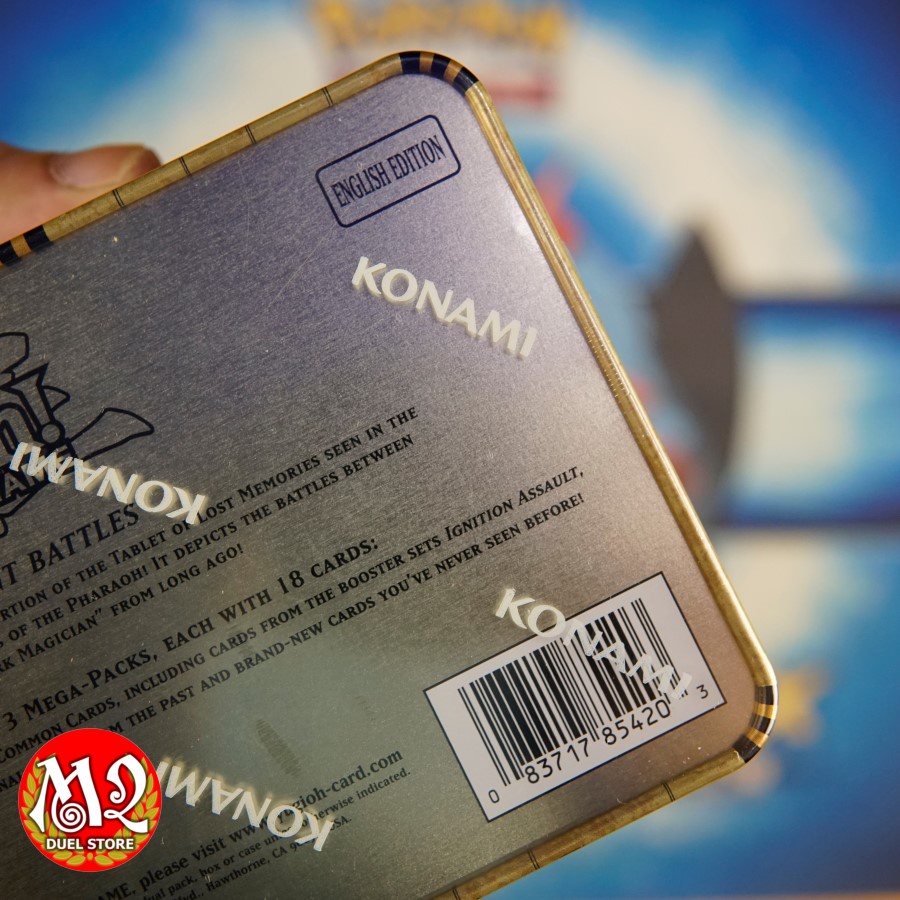 Hộp thẻ bài Yugioh Tin of Ancient Battles Mega tin 2021 - Sản phẩm do Konami sản xuất - Nhập khẩu từ HOA KỲ USA