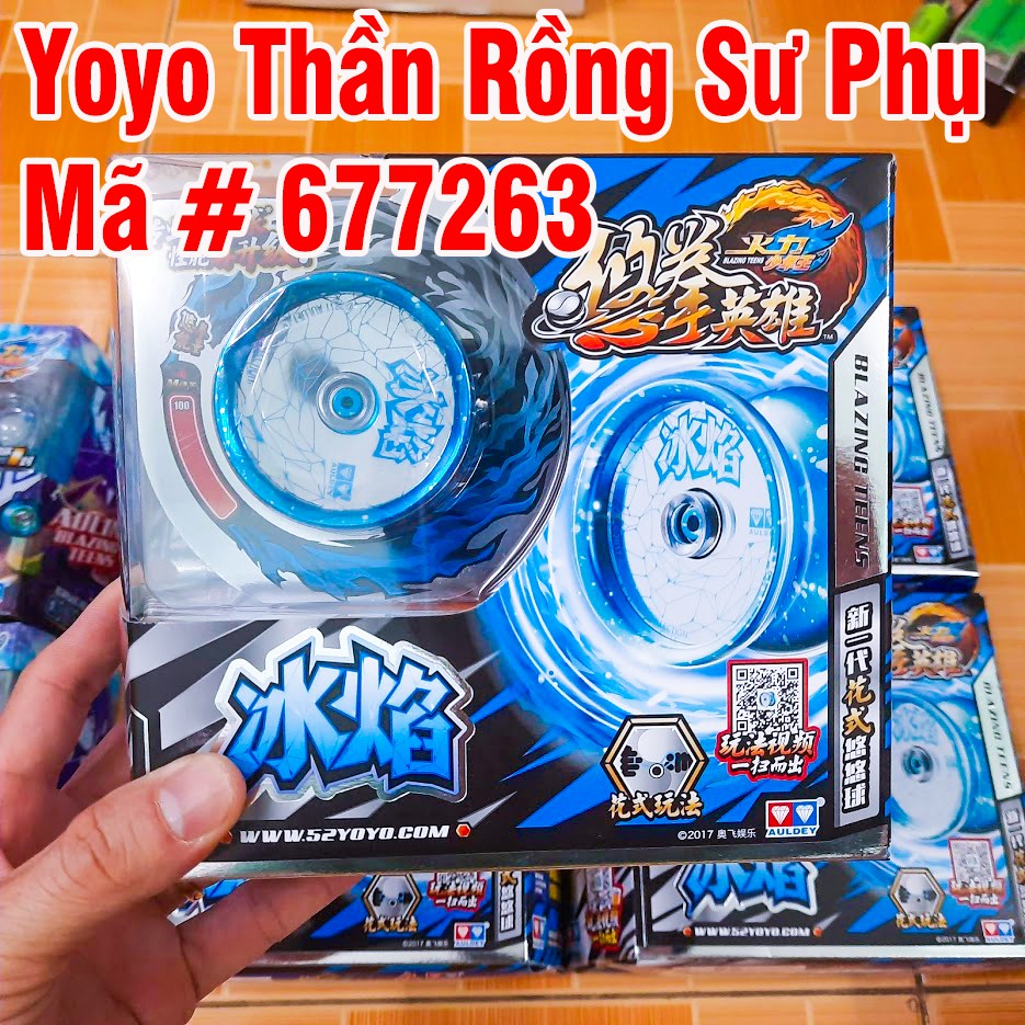 Con quay yoyo thần rồng sư phụ bằng hợp kim đồ chơi trẻ em mã 677263