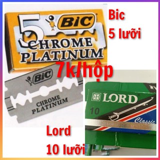 Dao lam 1 hộp 5 lưỡi dao hiệu bic