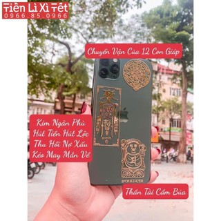 Combo 3 linh phù hút tài lọc dán điện thoại