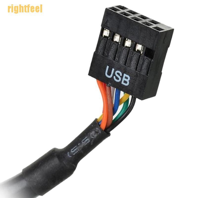 rightfeel 19/20 Pin USB 3.0 Female To 9 Pin USB 2.0 Male Motherboard Header Adapter Cord | BigBuy360 - bigbuy360.vn