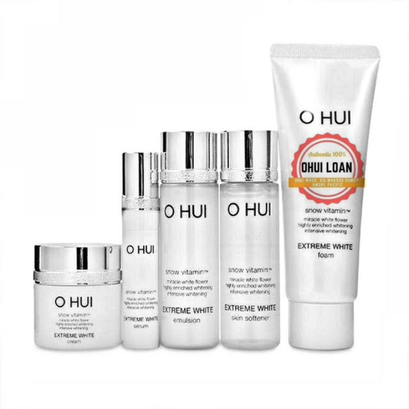 Set OHUI Dưỡng Trắng Và mờ Thâm Extreme White