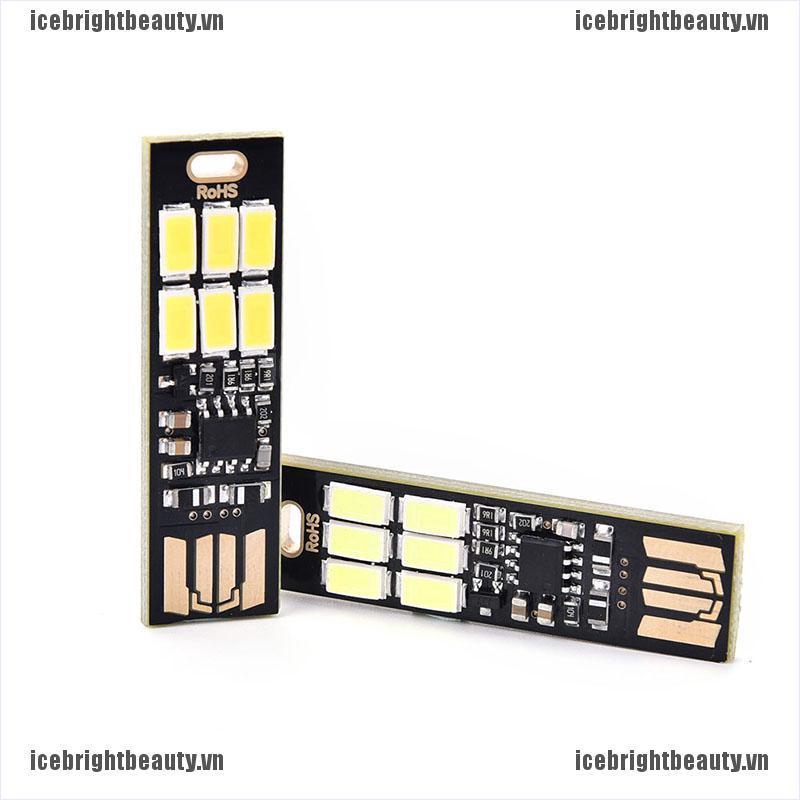 1 Đèn led mini 6 Bóng Ánh Sáng Trắng Ấm / Trắng Thuần Khiết Mang Đi Tiện Dụng
