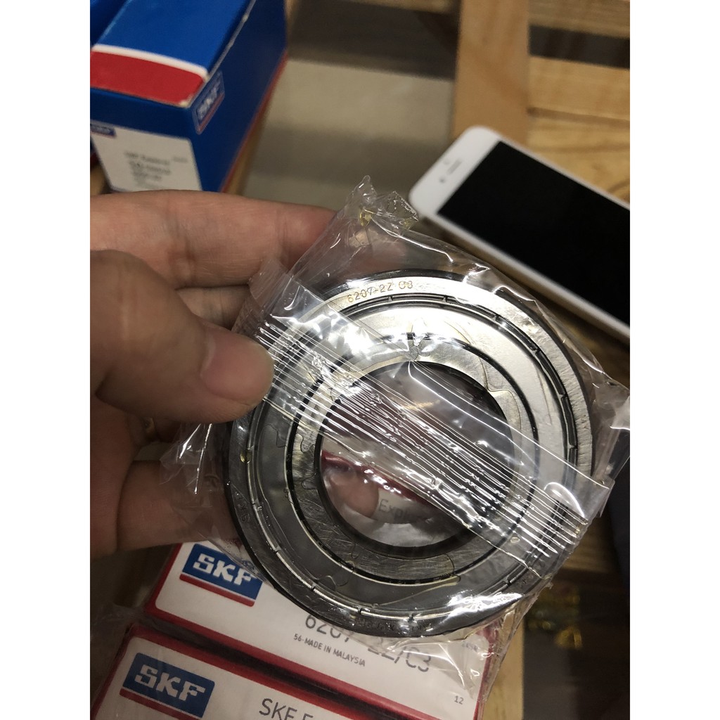 Vòng Bi Bạc Đạn SKF 6207-2Z/C3 Chính Hãng
