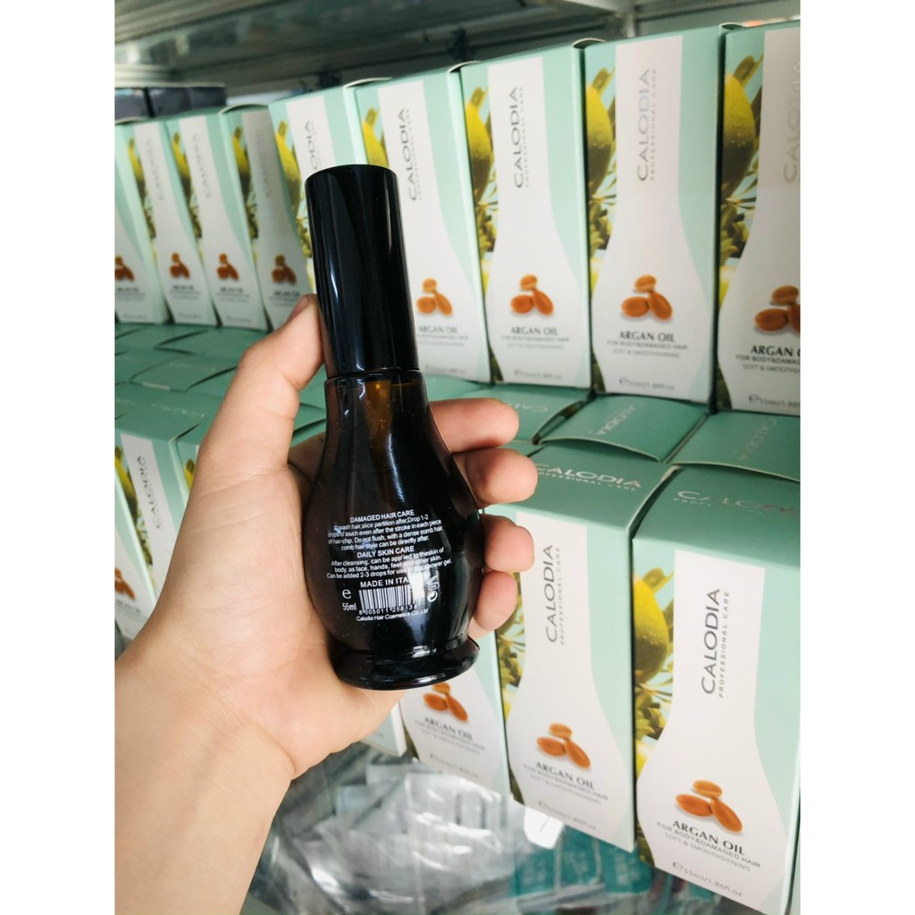 TINH DẦU CALODIA ARGAN OIL DƯỠNG BÓNG TÓC 55ML | BigBuy360 - bigbuy360.vn
