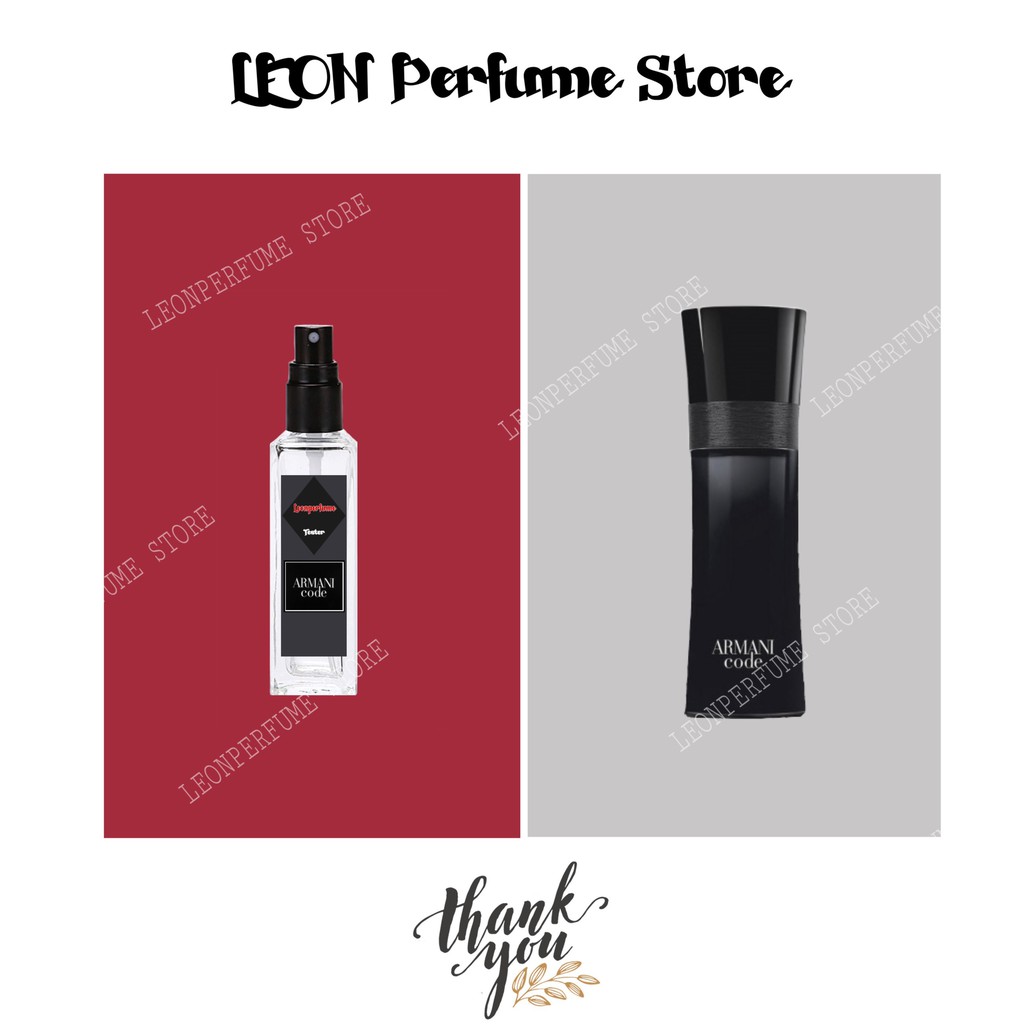 💎LEON💎 Nước hoa dùng thử Armani Code EDT Tester 5ml/10ml