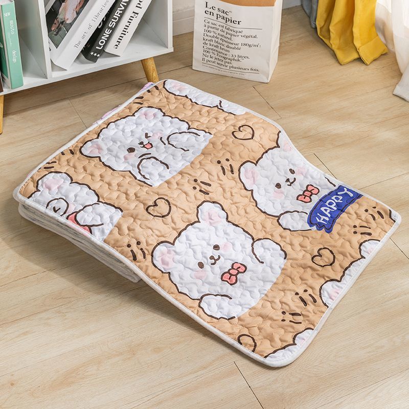 Thảm Lót Sàn Bằng Lông Thú Cưng Giữ Ấm Chống Ẩm Dễ Giặt Thời Trang Thu Đông