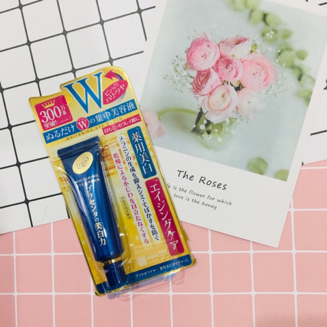 Kem dưỡng da chống nhăn làm trắng vùng mắt Meishoku whitening Eye Cream 30g | BigBuy360 - bigbuy360.vn